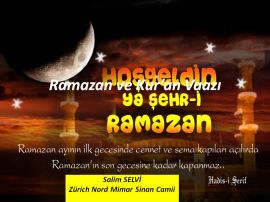 6. Oruç Hadisleri Sunum Vaazı & Salim SELVİ